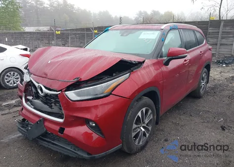 2023 Toyota Highlander Xle из США, поврежденный, VIN 5TDKDRBH8PS021965